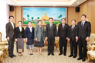 The President of the Supreme People’s Prosecutor Office of Laos Welcomes Thai Ambassador on Farewell Visit